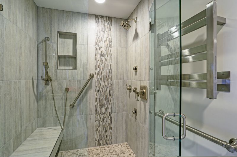 Tile Accented Shower